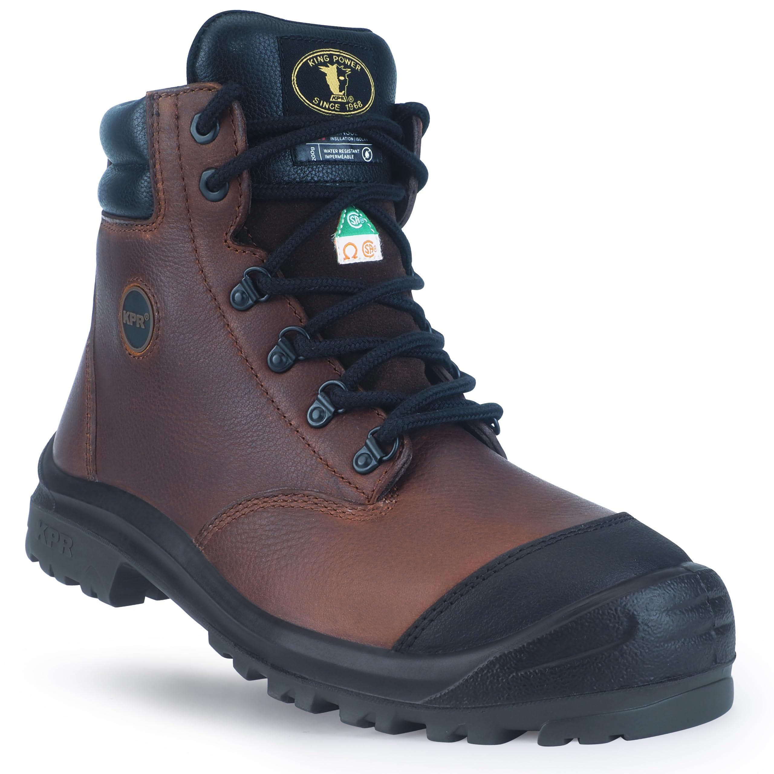 KPR Men's M222 CSA Approved ESR 6" Wide Waterproof 3M Thinsulate Safety Boot