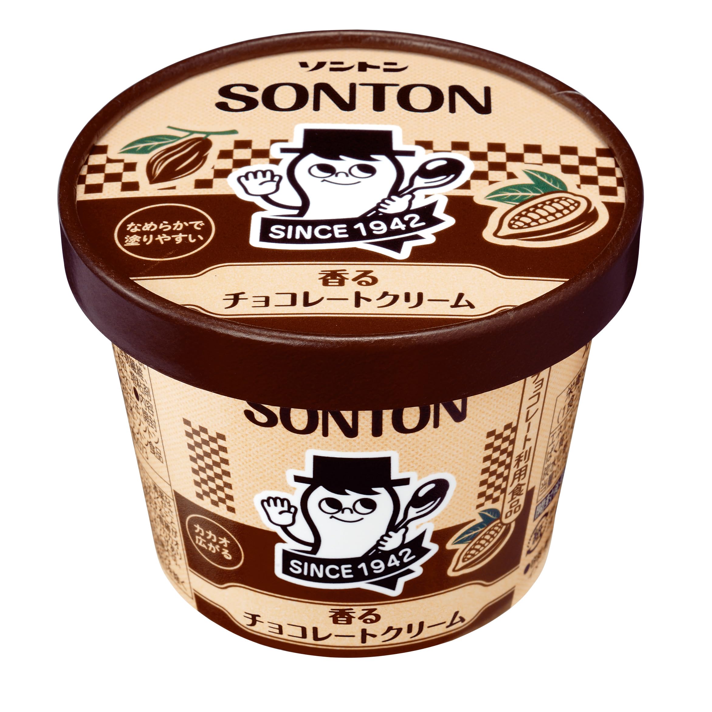 ソントン ファミリーカップ 香るチョコレートクリーム 120g ×6個