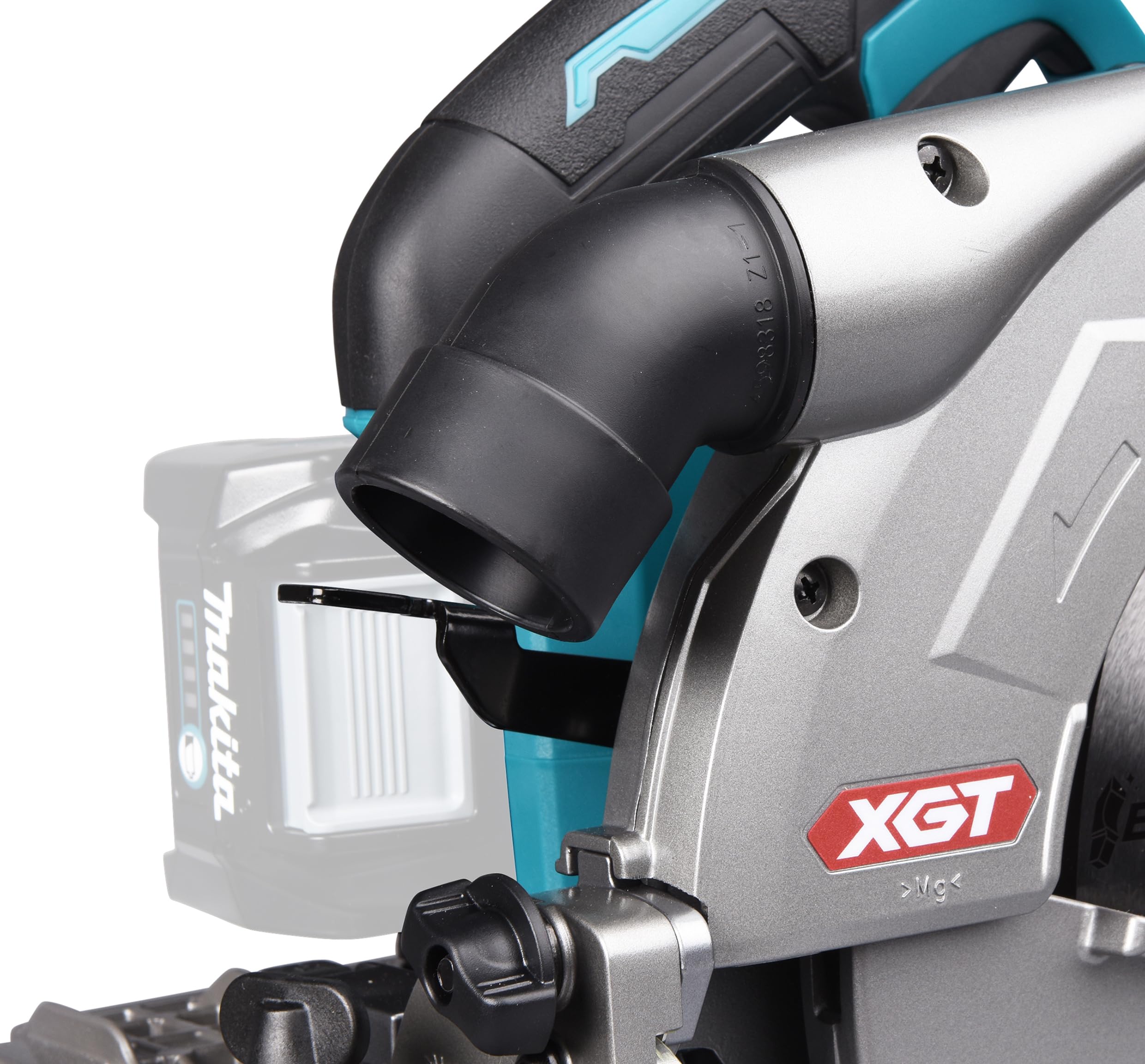 Makita HS009GZ Akku-Handkreissäge 40V max. (ohne Akkus, ohne Ladegerät), Petrol