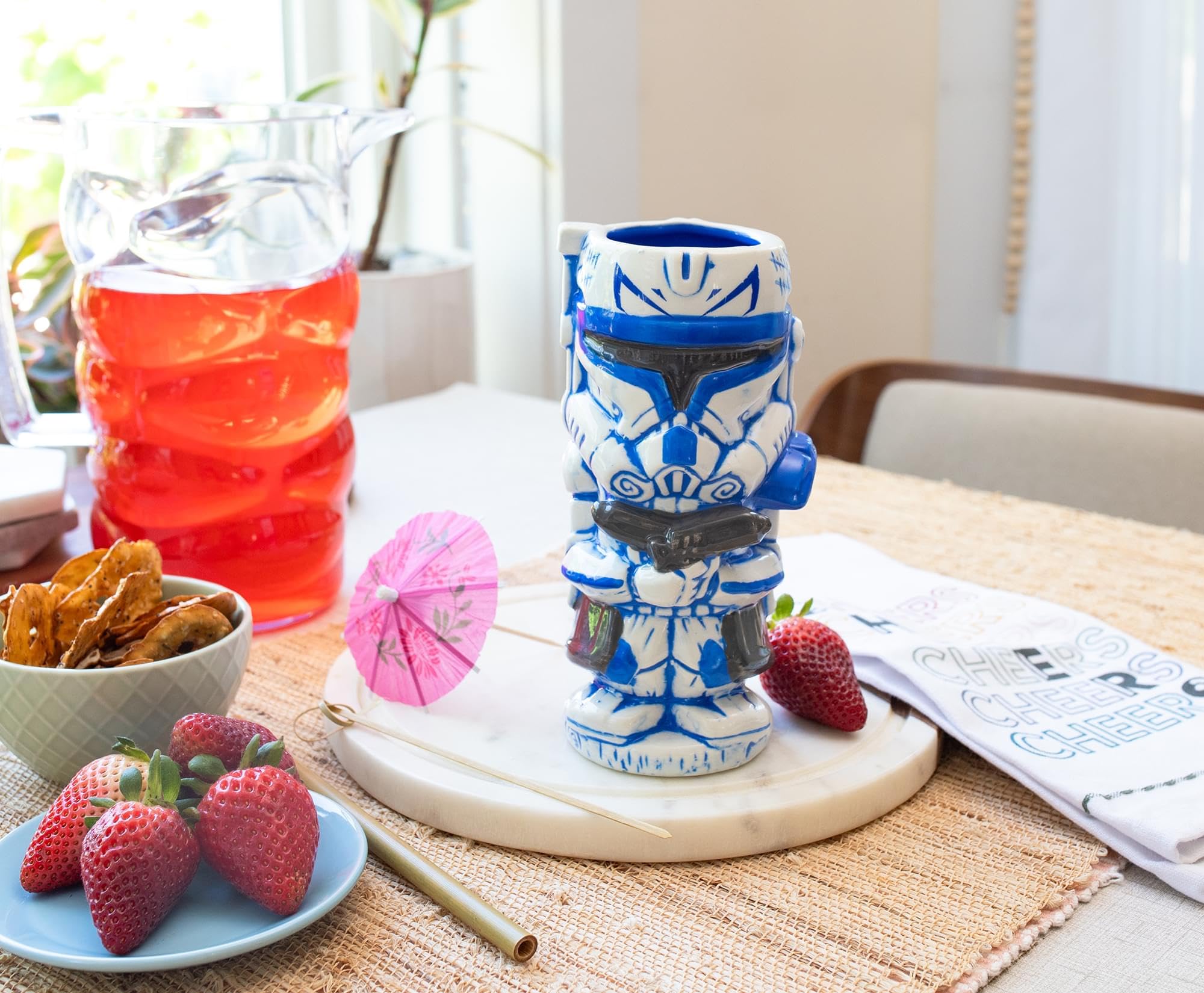 Amazon.com | Geeki Tikis Star Wars Captain Rex Ceramic Mug | Party