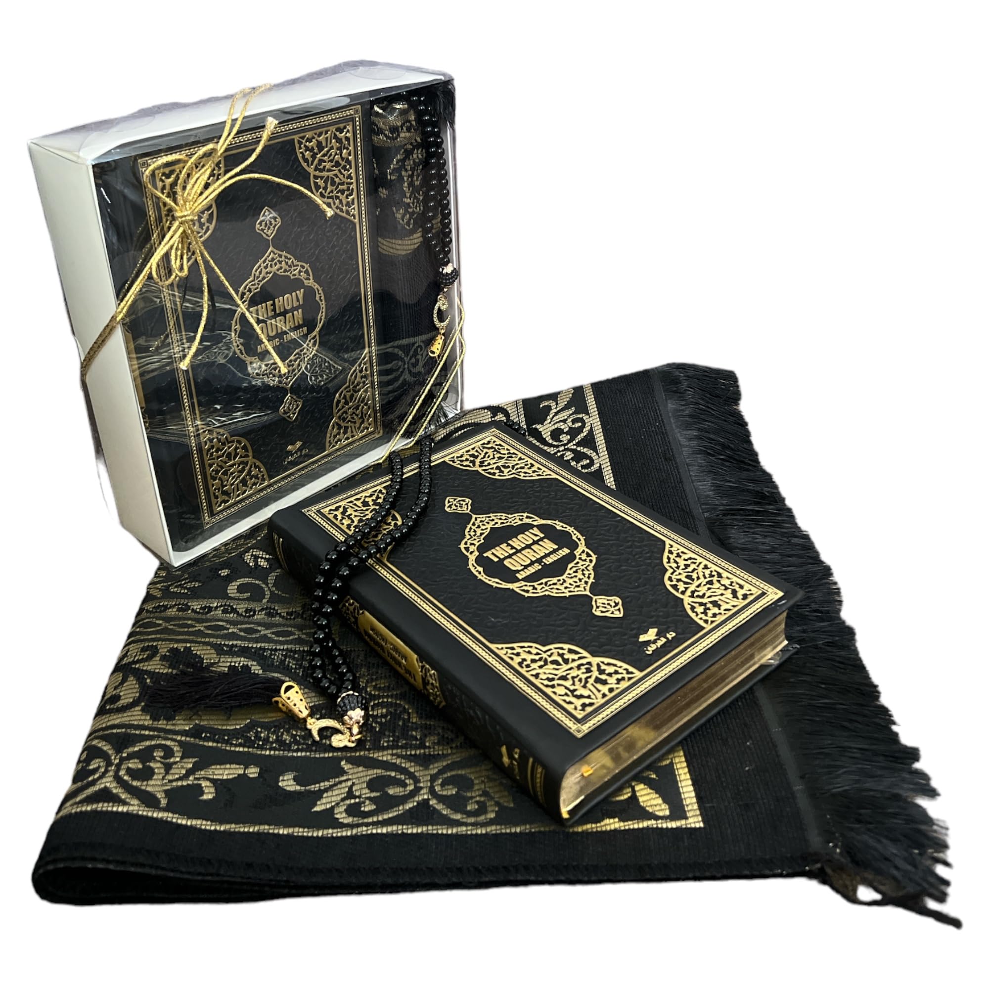 Amazon.com: English Translate Thermo Leather Covered Quran, Tafta