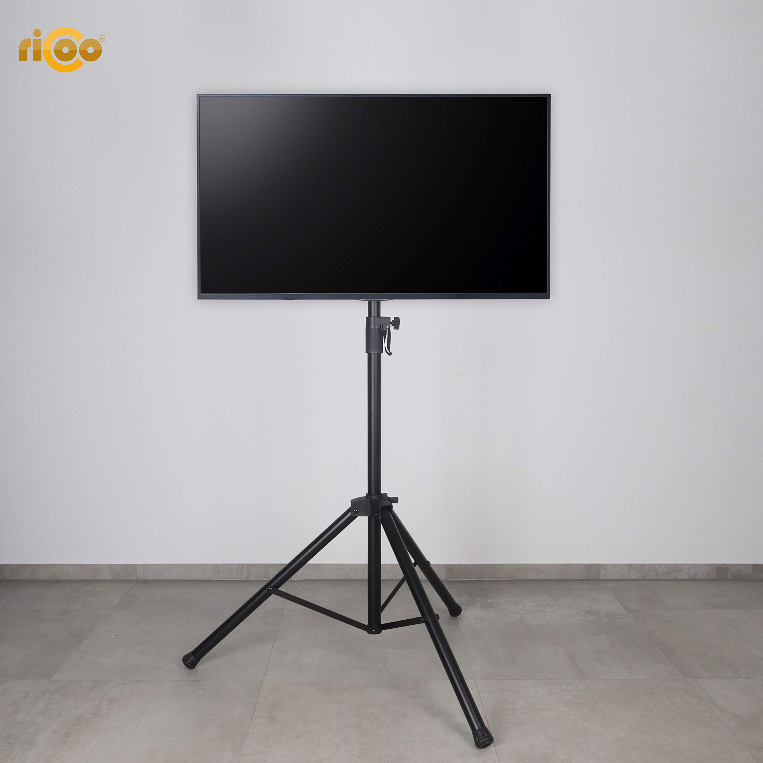 RICOO Supporto universale pavimento CZ0900 Per proiettore Computer portatile Monitor PC Schermo TV 13-32" (33-81 cm) Rialzo lap-top VESA 100 x 100