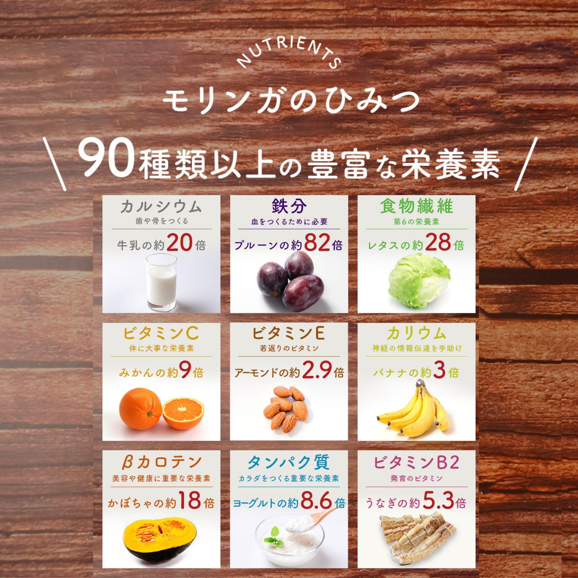 Amazon | ∞Hachi モリンガパウダー 100g 有機モリンガ 100% 奇跡の木
