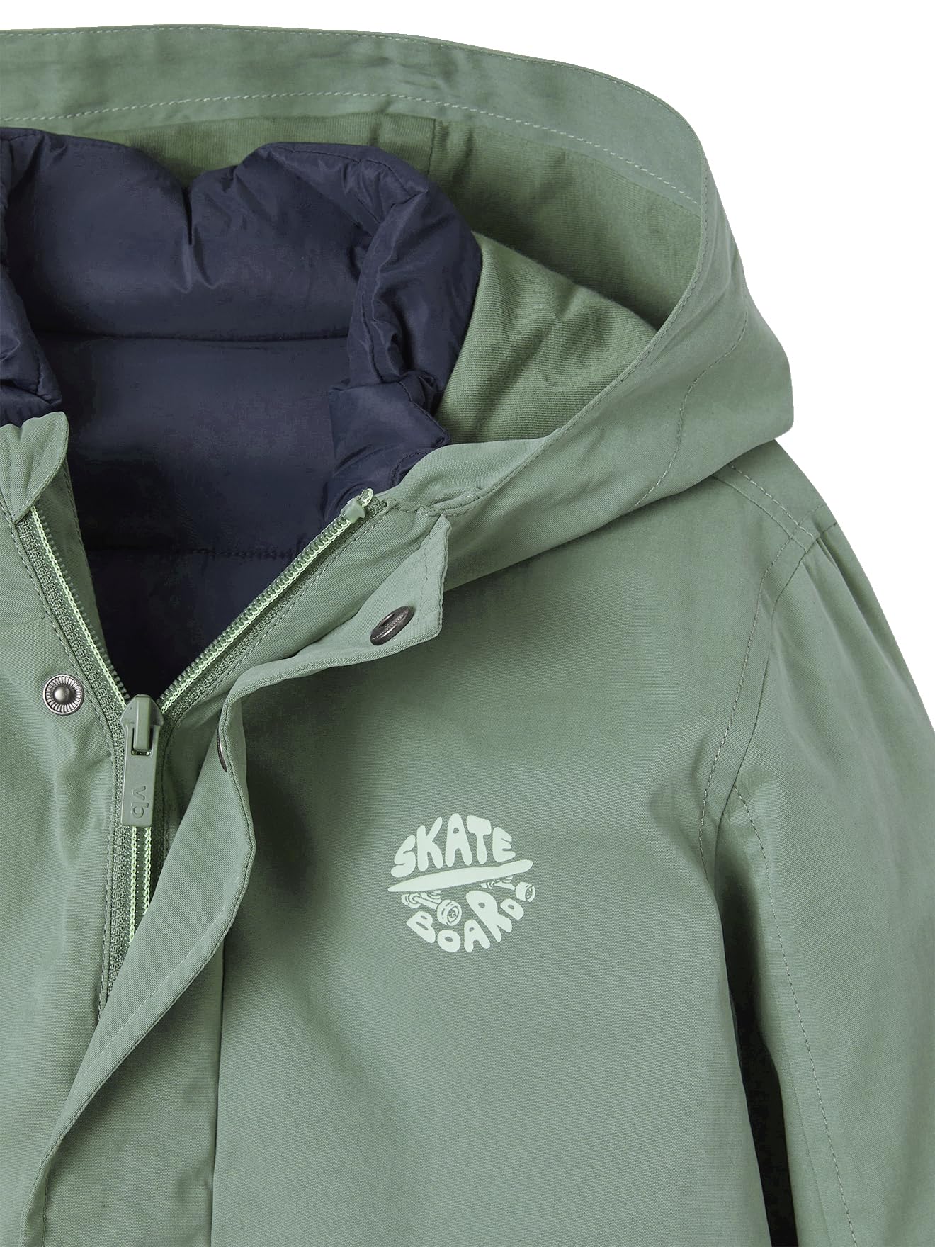 VERTBAUDET Parka garçon 3 en 1 mi-saison doudoune sans manches amovible
