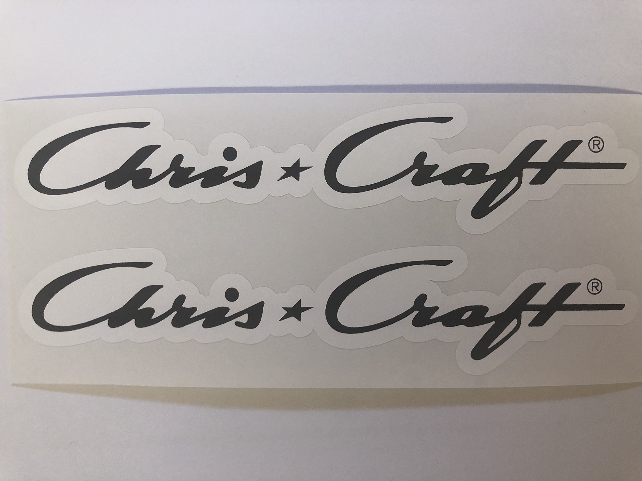 2 Chris Craft Decals
