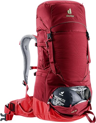Miniatura 3 de Deuter Fox 30 Mochila infantil para senderismo y senderismo, Cereza Masala