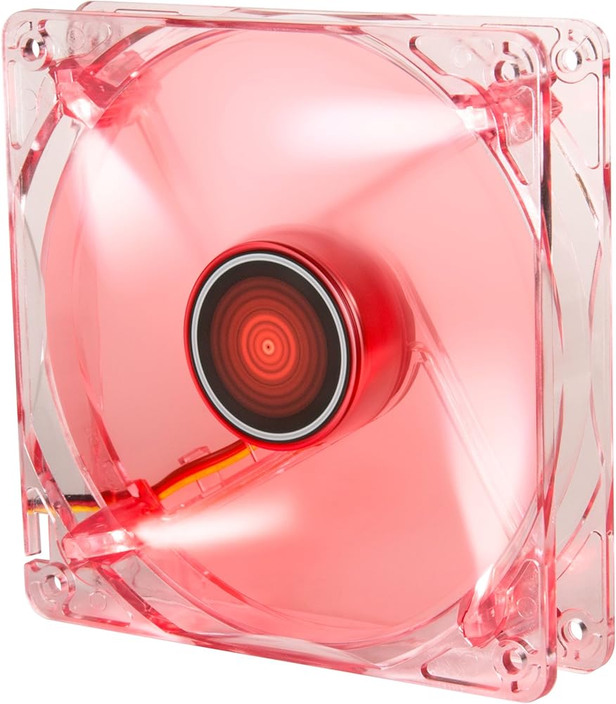 Rosewill 120mm 4 Red LED Case Fan - View 1