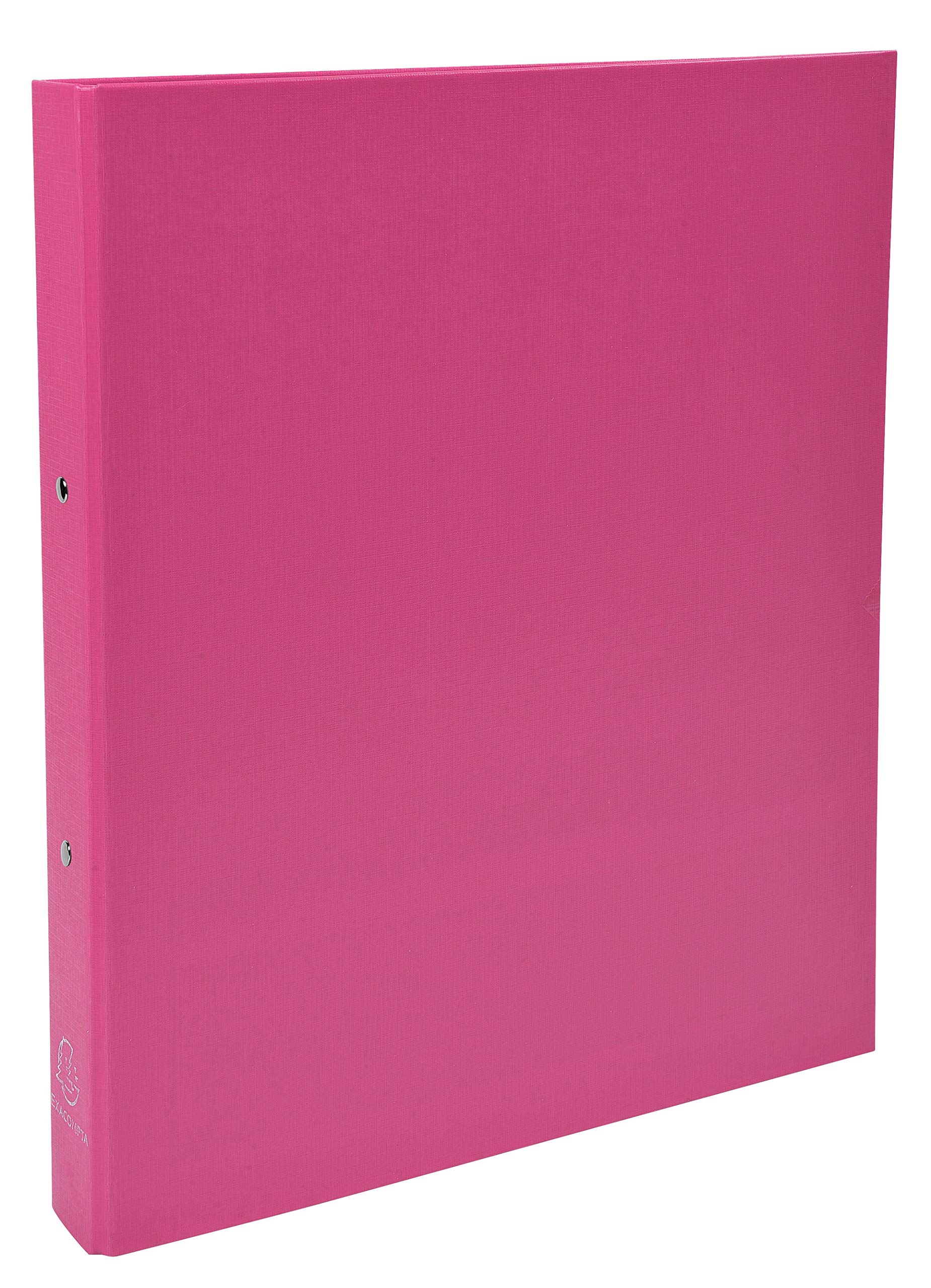 Exacompta - réf. 54330E - 1 Classeur rigide rembordé PP - 2 anneaux ronds diamètre 30 mm - Dos 40 mm - Dimensions extérieures : 32 x 26 cm - Format à classer A4 - 10 coloris aléatoires