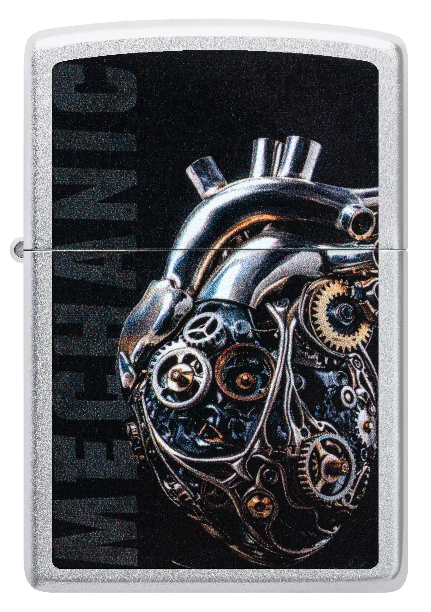 Zippo Briquet Heart of Steel 46829 une histoire de passion gravée