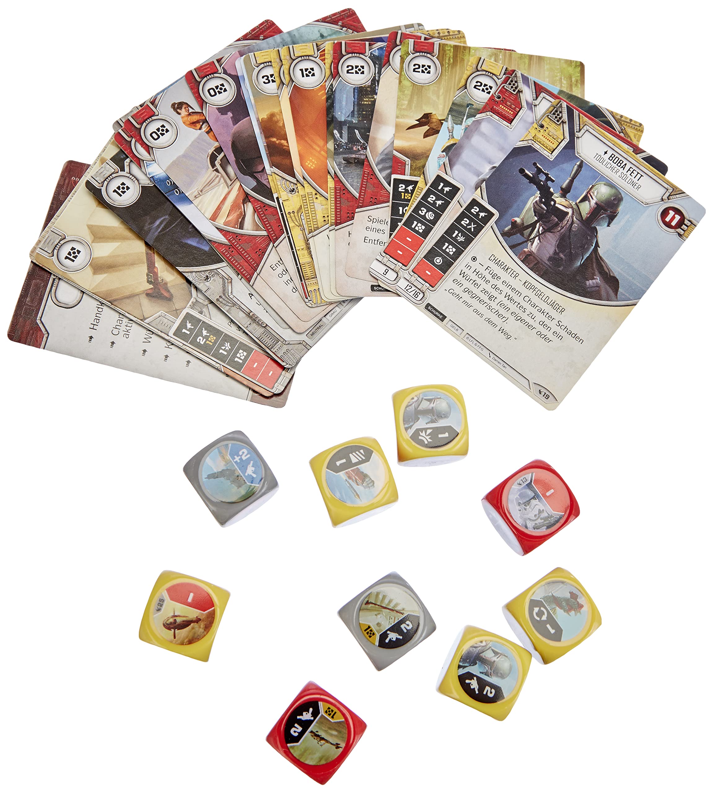 Fantasy Flight Games FFGD3207 Star Wars: Destiny-Boba Fett, Mehrfarbig, Mittelgroß - Image 2