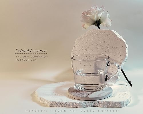 Miniatura 6 de TiTimonk Juego de posavasos para bebidas, juego absorbente, mesa de café, escritorio de oficina, mesa de comedor, muebles, protección de mesa, sala