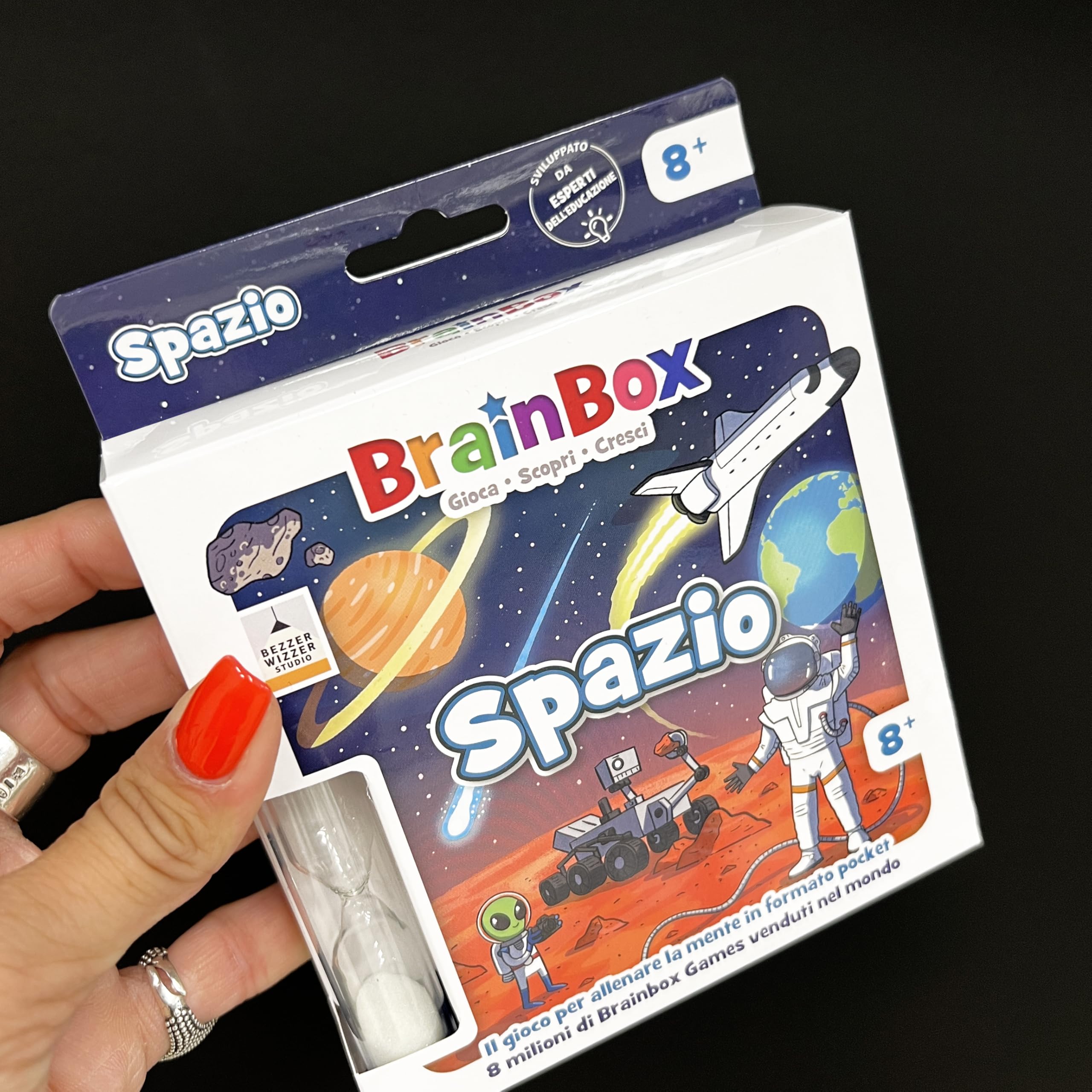 Asmodee - BrainBox: Football, Game for Learning and Training the Mind, 1+ Player