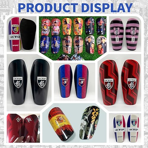 Miniatura 7 de TOMIYO Espinilleras de fútbol personalizadas para niños espinilleras personalizadas Espinilleras de fútbol para niños y adultos regalo para equipos