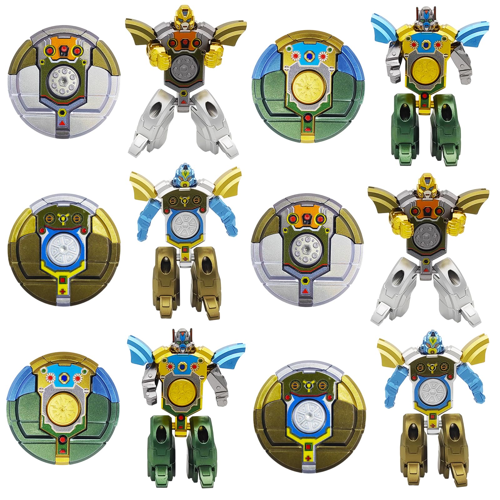 View 1 of ***MISSING 1***
salepo Transformable Fidget Spinners - Robot Gyros