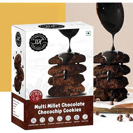 Multi Millet Chocolate Chocochip Cookies 200g