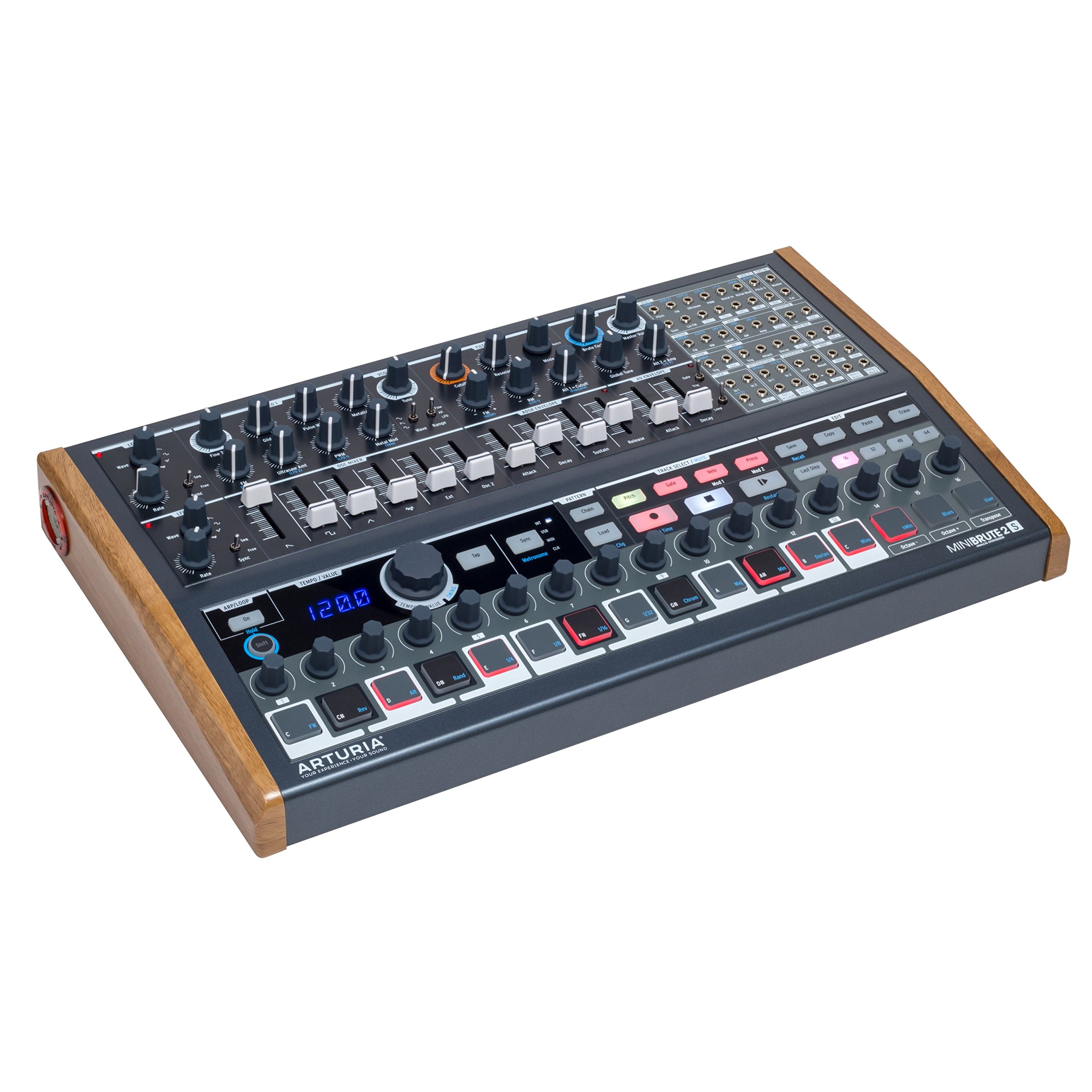 Amazon | Arturia MiniBrute 2S セミモジュラーアナログシンセサイザー