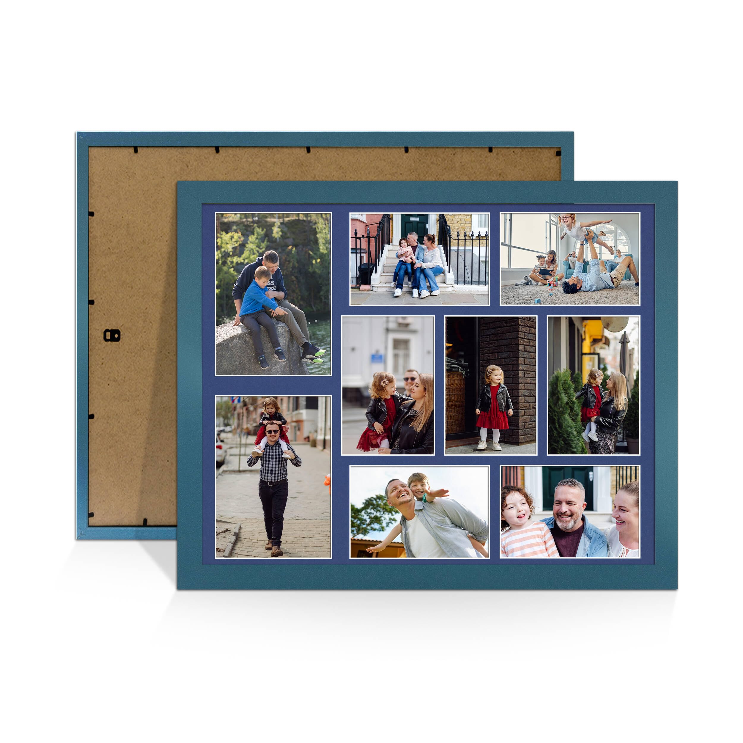 Alison Kingsgate Blue 20x16 Photo frame for multiple pictures โ image 1