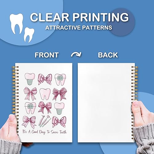 Miniatura 5 de Dental Assistant Gifts, Dental Office Gifts,Coquette Pink Dentist Notebook Journal, Dentist Gifts for Women, Dental Hygienist Gifts for Women,