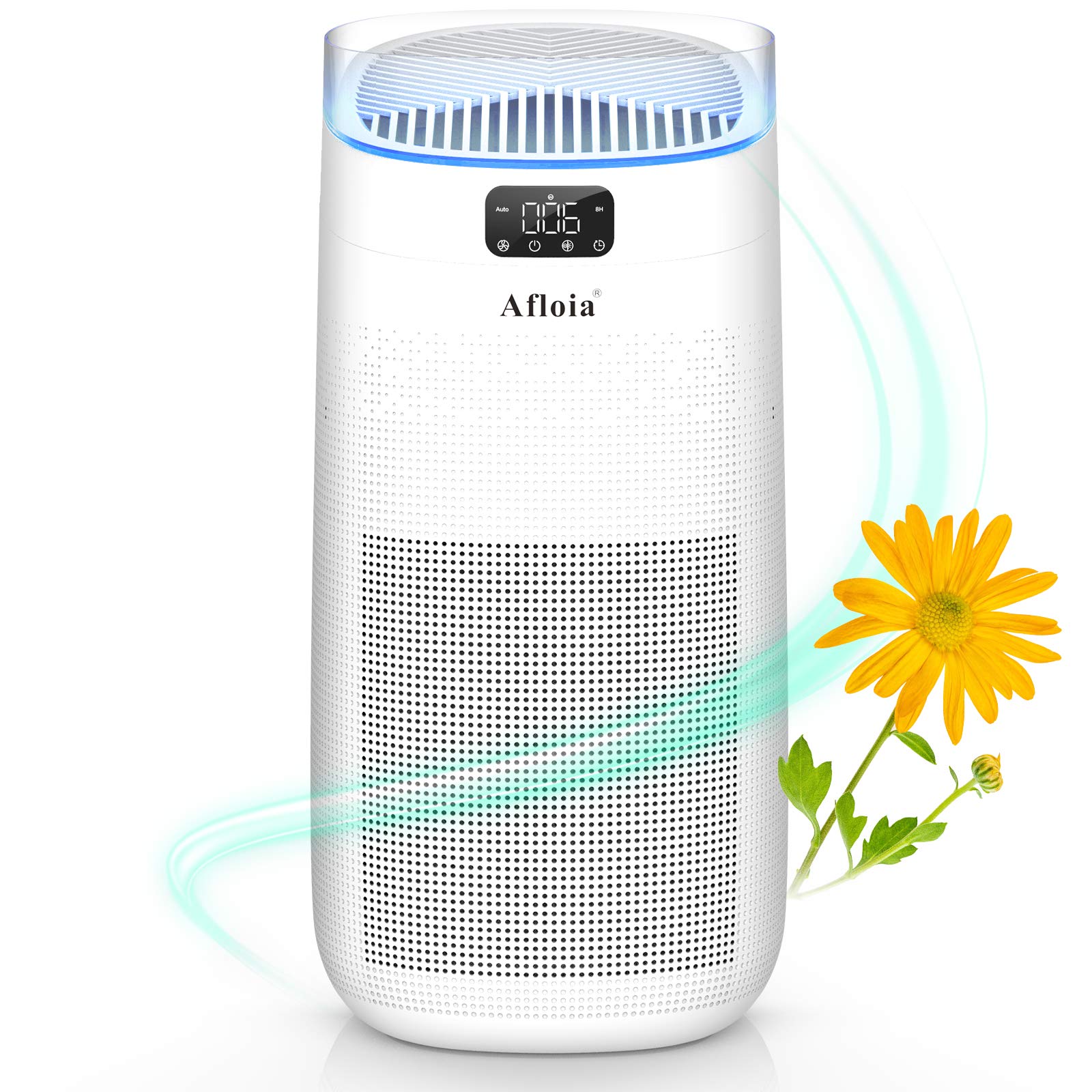 Photo 1 of Afloia Smart Air Purifier for Home large Home about 500ft², 3-Stage Filtration remove