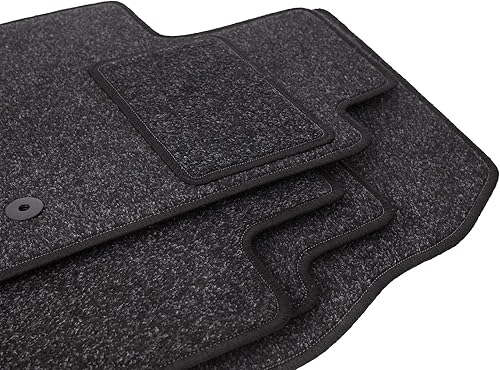 Wielganizator Lot de 4 Tapis de Sol Anthra pour Audi A4 B6 Berline, Break, Cabri
