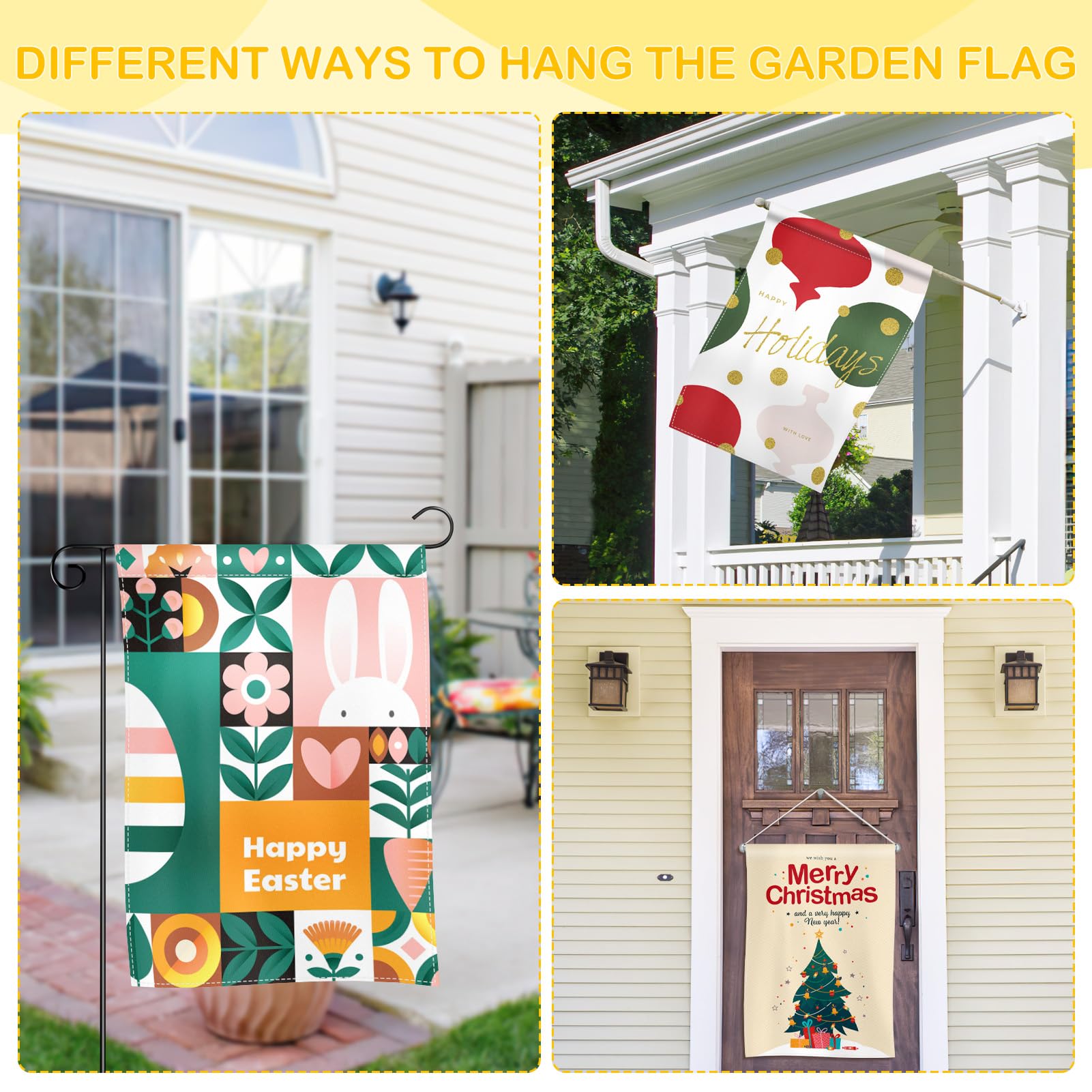 TOPFLAGS Herbst-Gartenflagge Mit Hundemotiv – Doppelseitig, 30,5 X 45,7 Cm Für Terrasse, Garten & Haustür