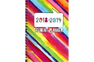 2018-2019 Student Agenda, Planner & Calendar