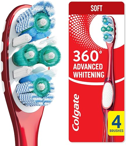 Colgate 360 Advanced Optic White, 4pk, Soft
