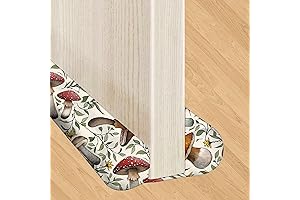 Adjustable Door Draft Stopper, 36 Inch Mushroom Shaped
