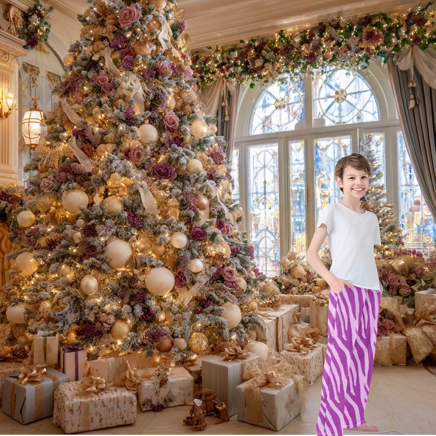 Pajama Bottoms, Pajamas Long Pant Vintage Mallard Ducks Lounge Wear Casual Elastic Waist Sleep Pants Pjs Sleepwear - Image 7