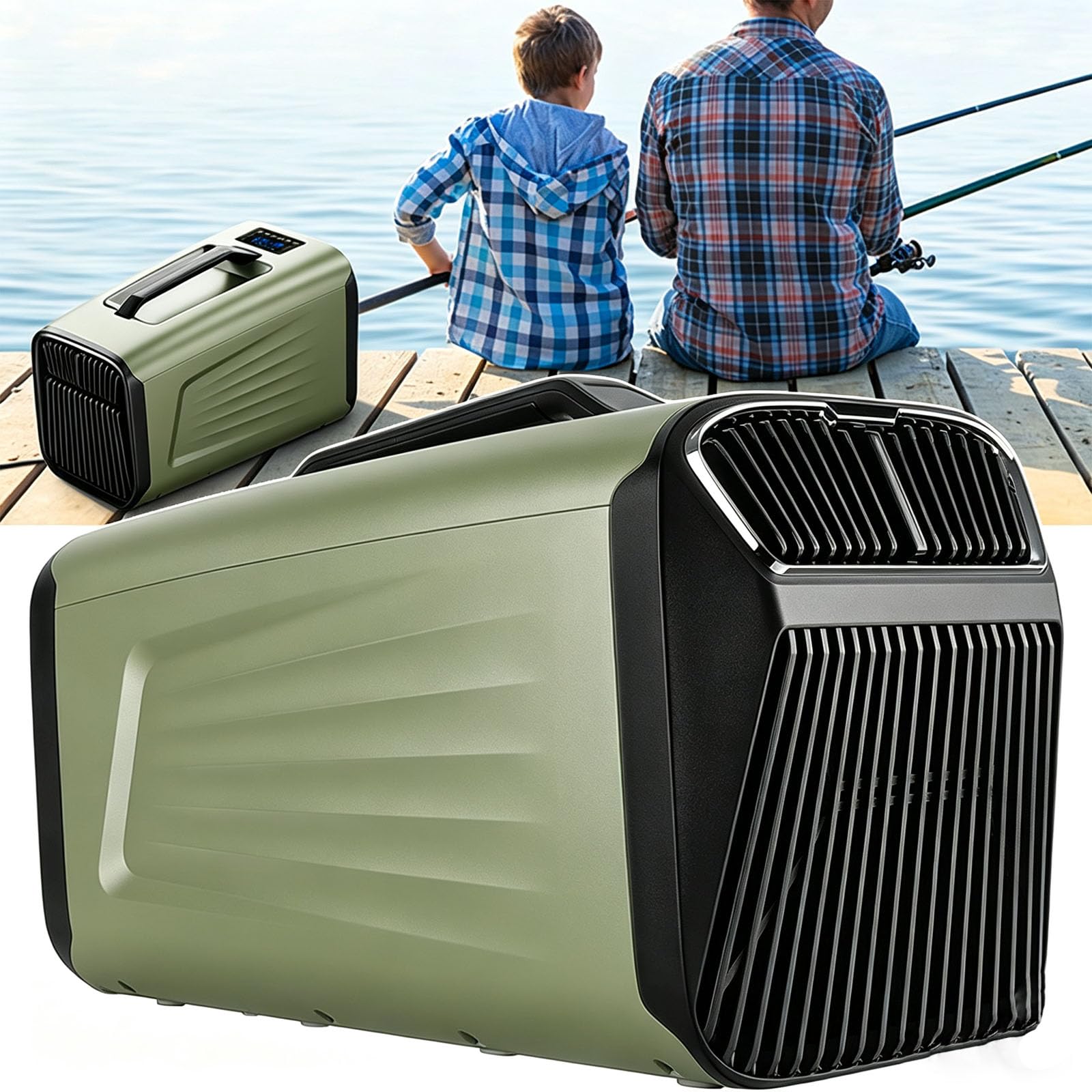 EZBHIZ 5200BTU Portable Air Conditioner Caravan Air Conditioning Unit
