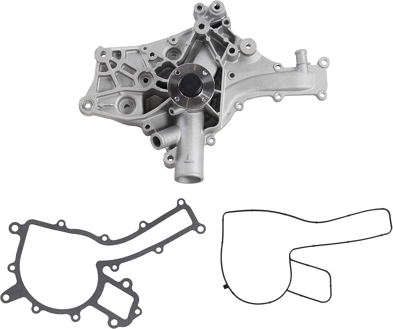 DNJ WP4266B Water Pump for 2002-2004 Mercedes-Benz C32 AMG SLK32 AMG 3.2L V6 18V SOHC 3199cc