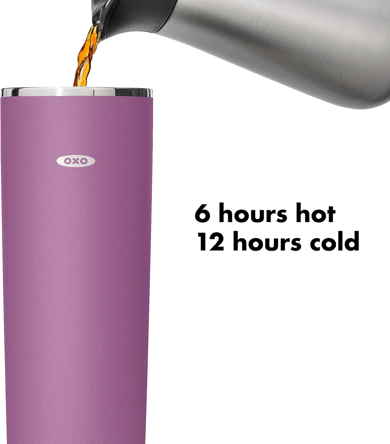 OXO Strive 24oz Insulated Tumbler with Sliding Lid - Amethyst - Image 5