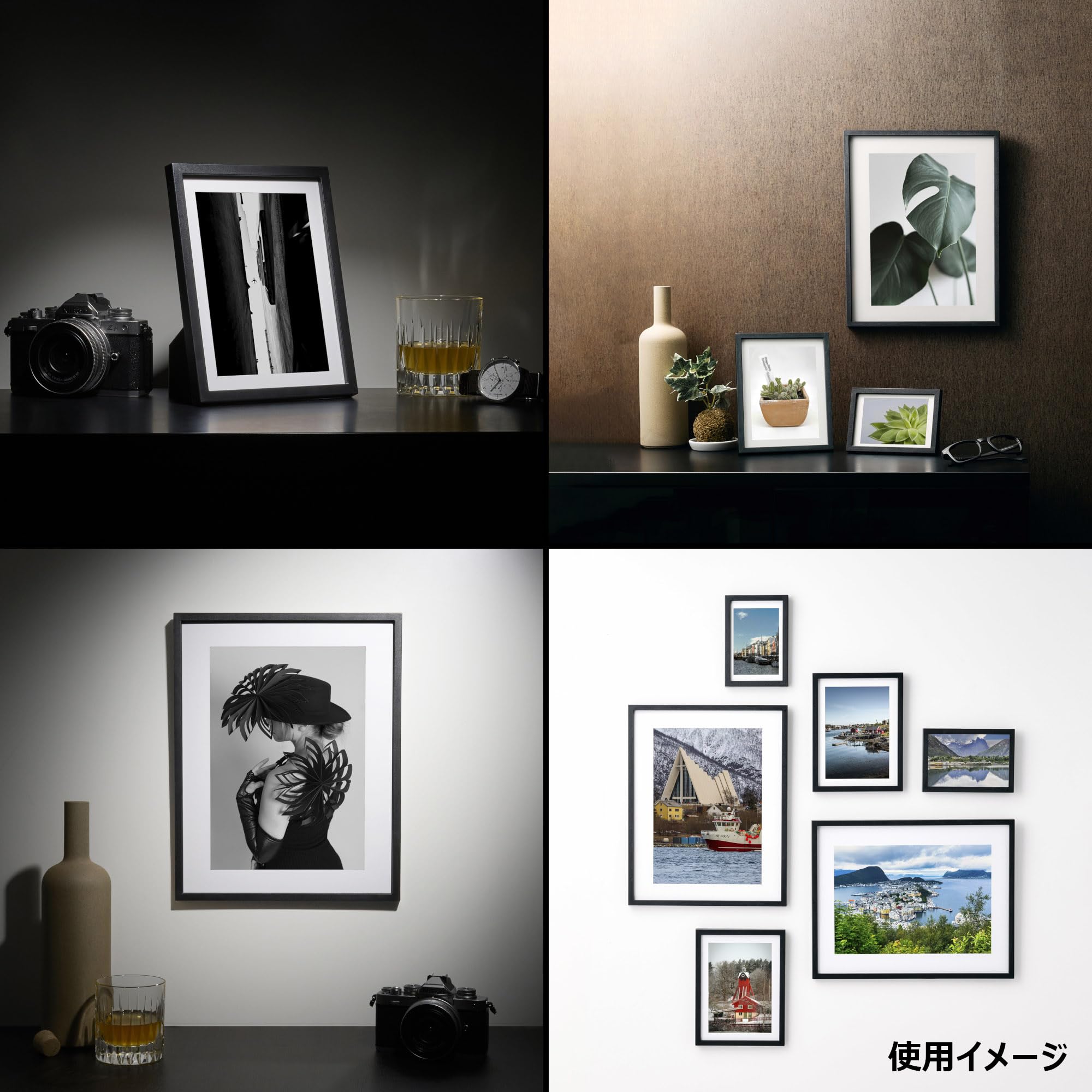Amazon | ハクバ HAKUBA フォトフレーム Leger（レジェ） A4 サイズ