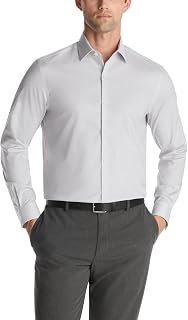 Van Heusen Men's Dress Shirt Slim Fit Comfort Performance Stretch