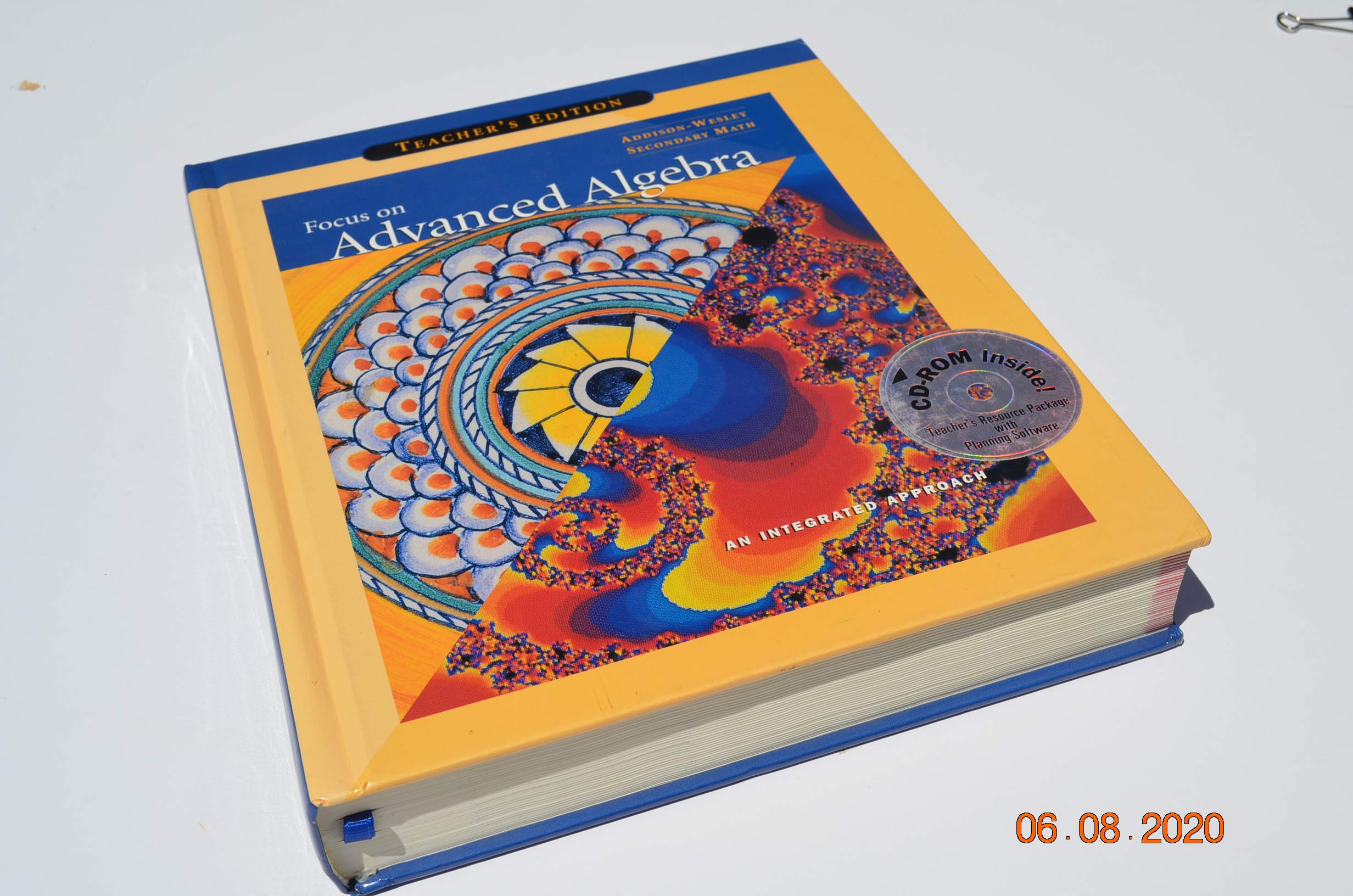 Addison Wesley Scott Foresman Focus On Advanced Algebra Teacher Edition 1998 Isbn 0201869810