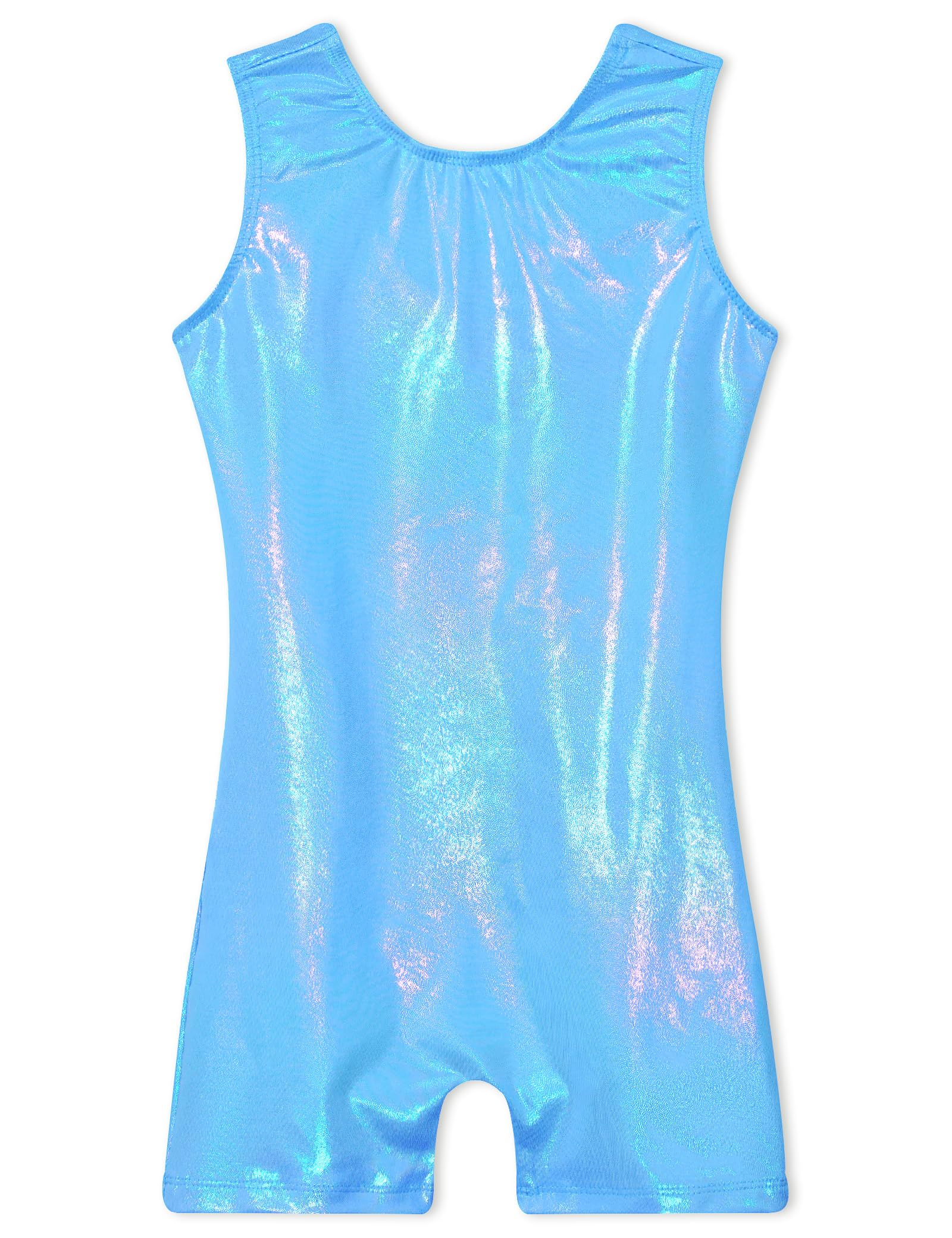 TENVDA Leotards for Girls Gymnastics One Piece Biketard（Multiple Colors）