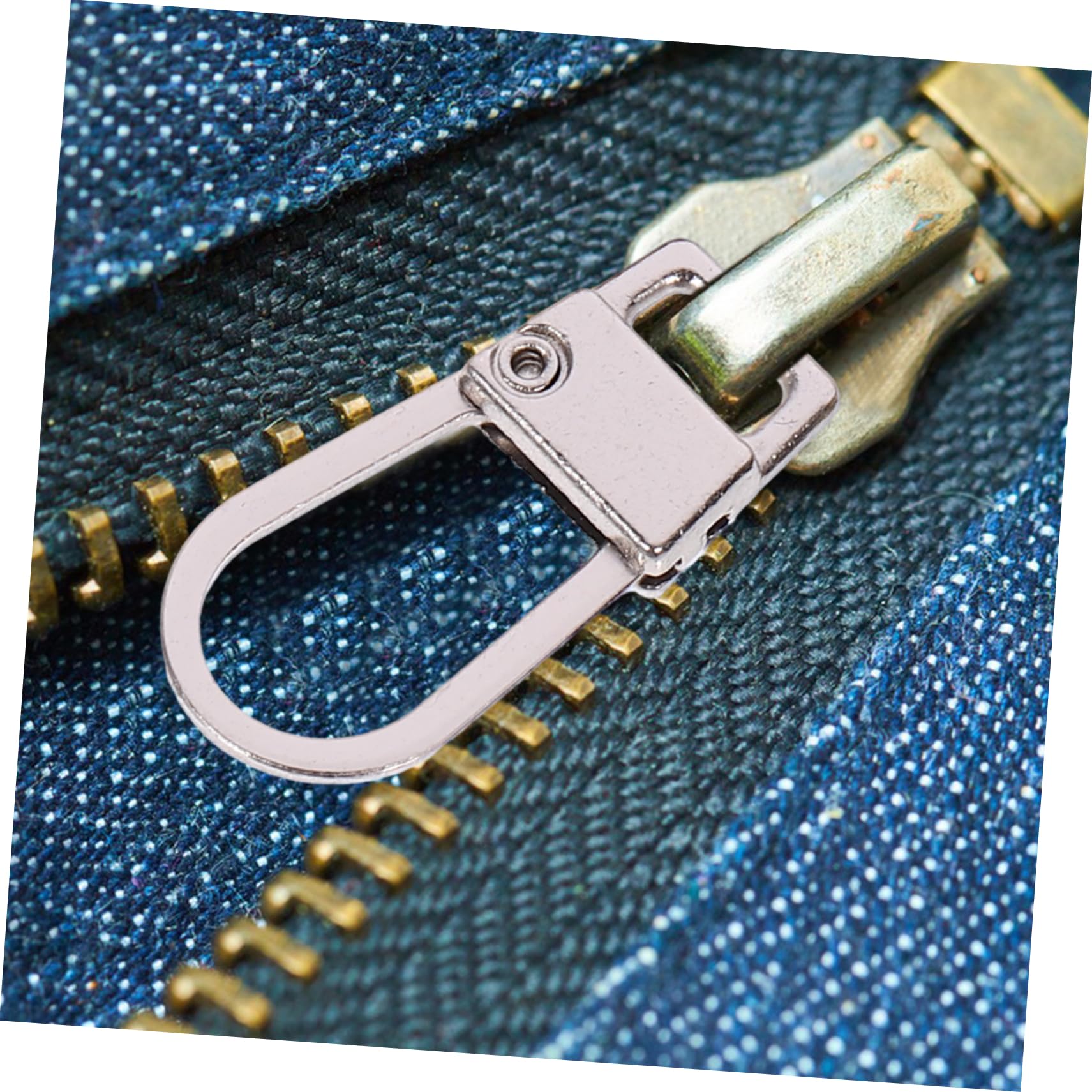 Uonlytech Long-Lasting Zipper Pullers for Luggage Clothing Bags 8pcs DIY Zipper Repair Set Sturdy Material Easy to Use