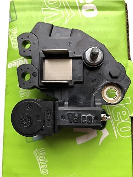 New Alternator Voltage Regulator With Brushes Will Fit Valeo 2605106A, 2605106B, TG12C039, TG12C059, TG12C061, TG12C061, TG12C120, TG12C120
