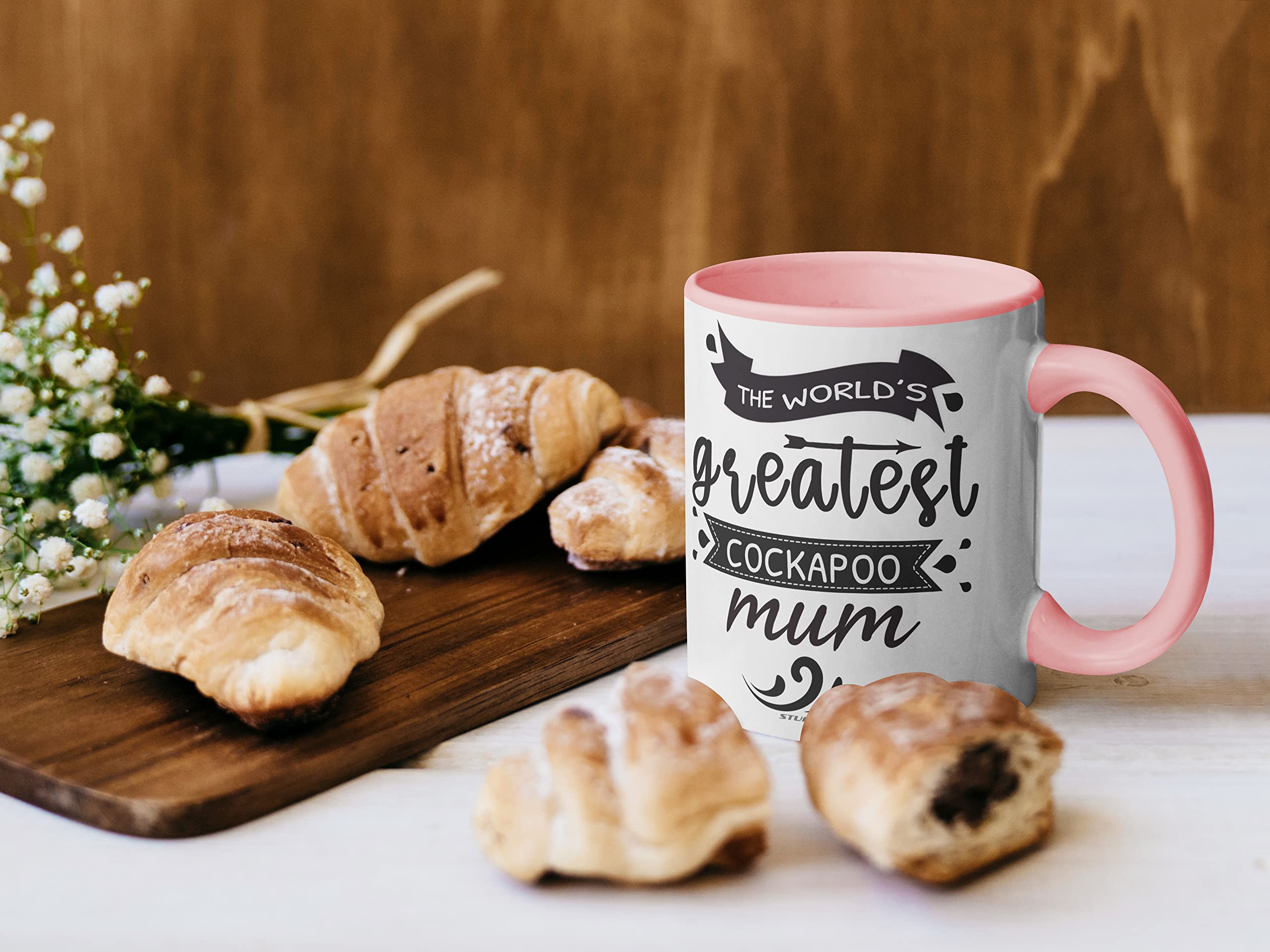 Stuff4 The World's Greatest Cockapoo Mum, Cockapoo Gifts for Lovers Dog Mum Mug - Image 2