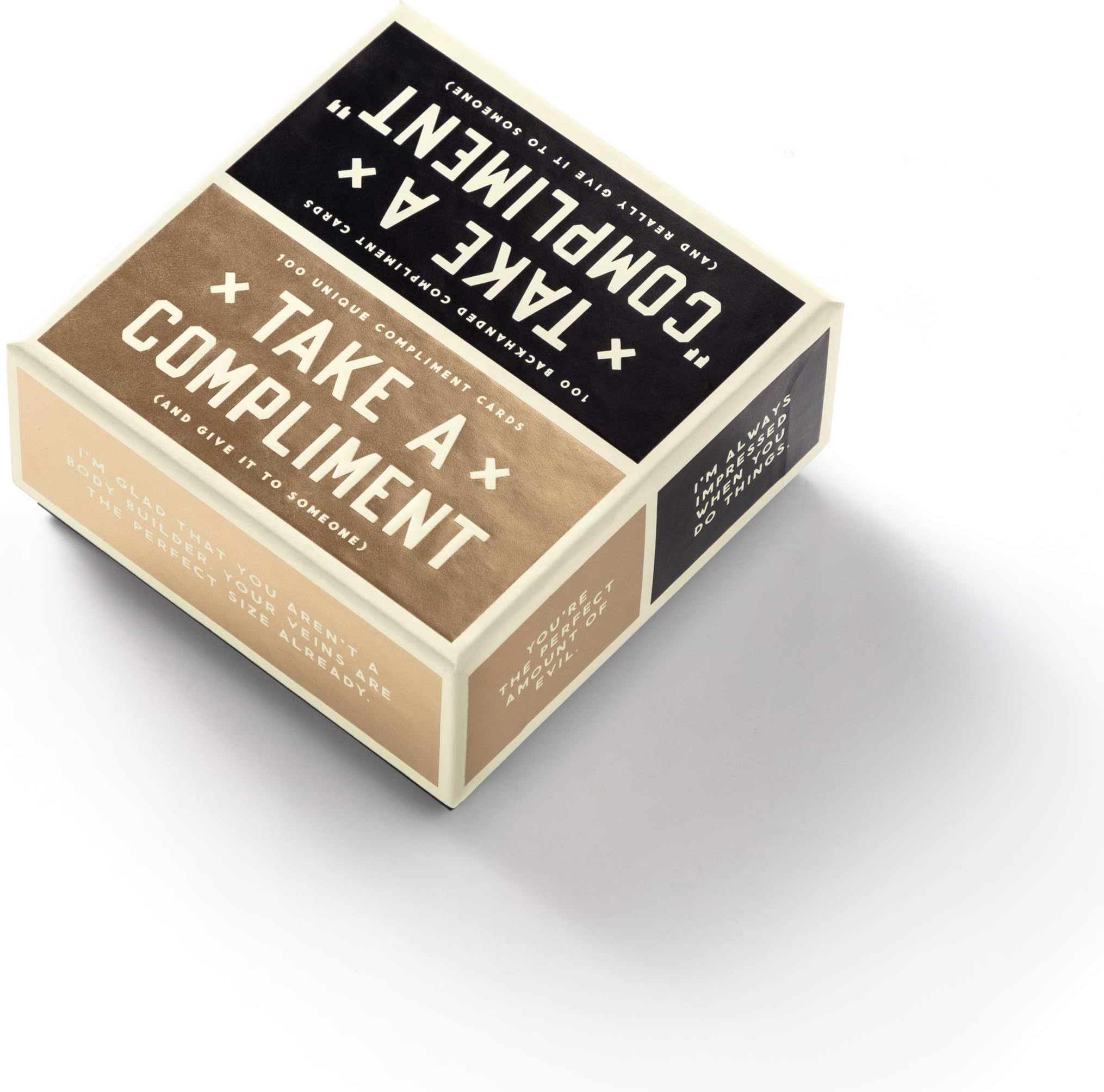 Take a Compliment Card Set from Brass Monkey - 200 Unique Compliment Cards with Space for a Personal Note on the Back, Creative Gift Idea