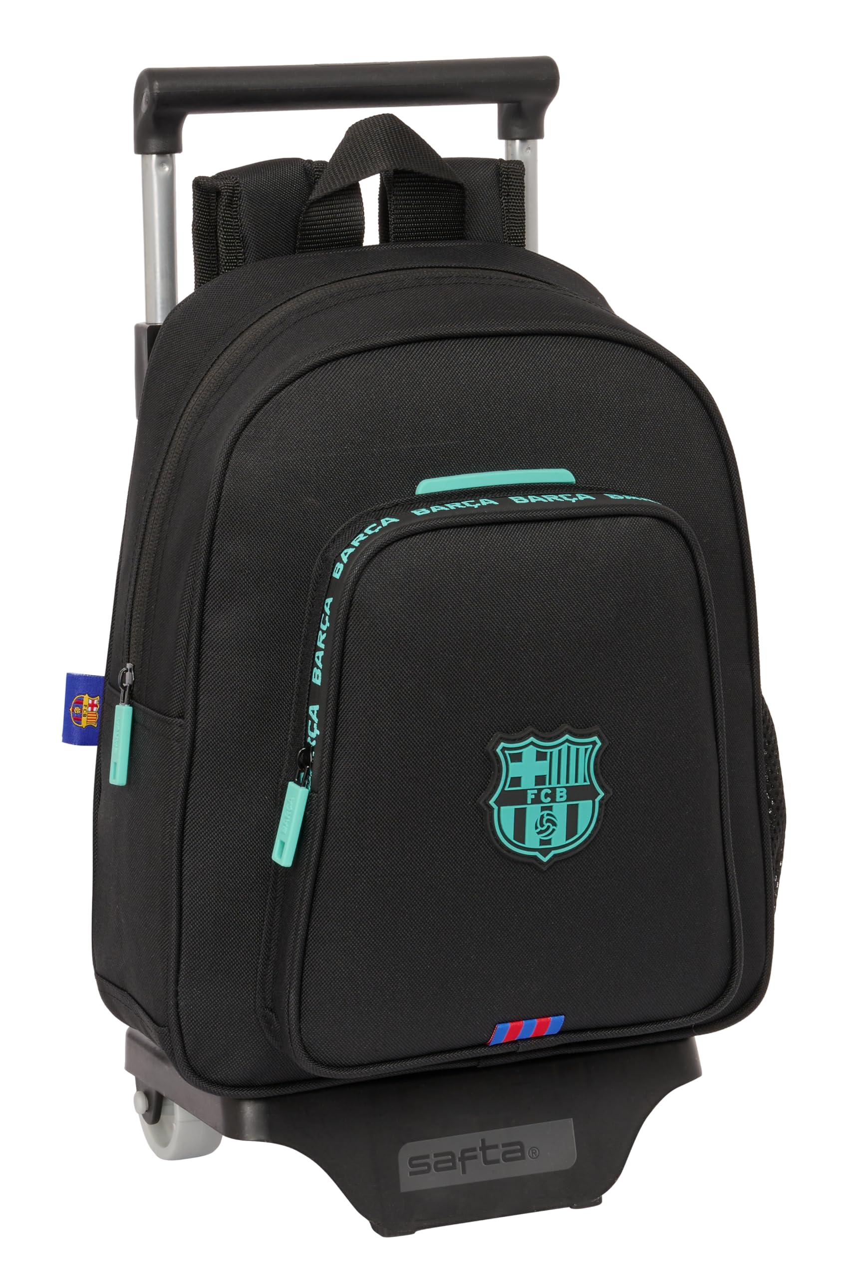 Safta M020b SUPERZINGS - Mochila Infantil con Carro 705, Ideal para Niños de Diferentes Edades, Cómoda y Versátil, Calidad y Resistencia, 27x10x33 Unisex niños (Pack de 1)