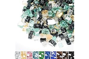 Mix & Match Blended Colored Glass Rocks for Landscaping Decor