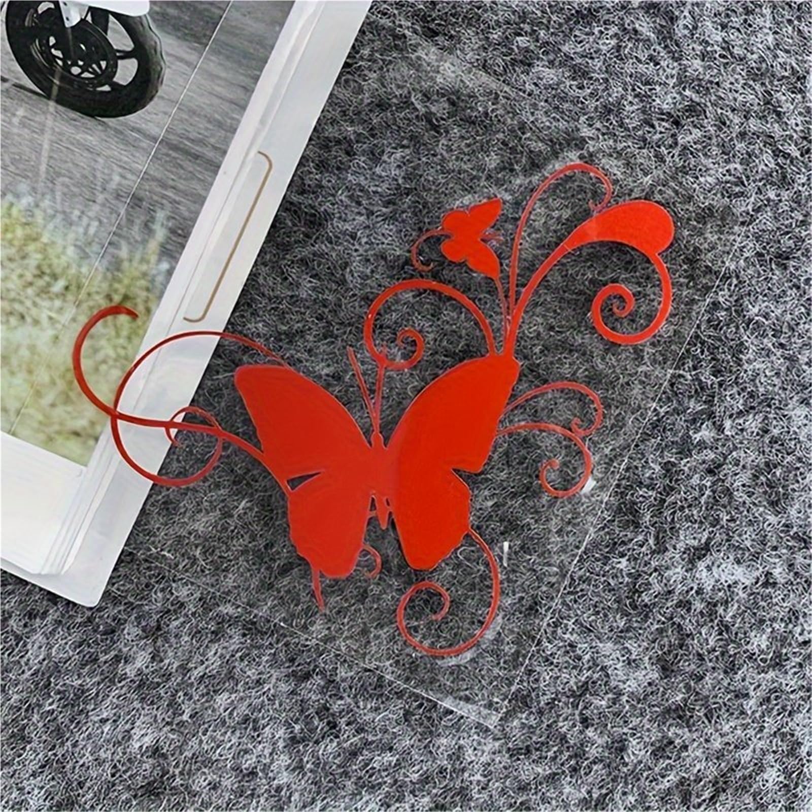 Butterfly Stickers | Multicolor Decals for Helmets, Motorcycles, Cars, Vans, Trucks & Bumpers