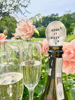 Keep It Fizzy - Stamped Recycled Vintage Champagne, Prosecco, Keep It Fizzy, Bubbly, Fizz Keeper, Spoon Gift - Best Seller