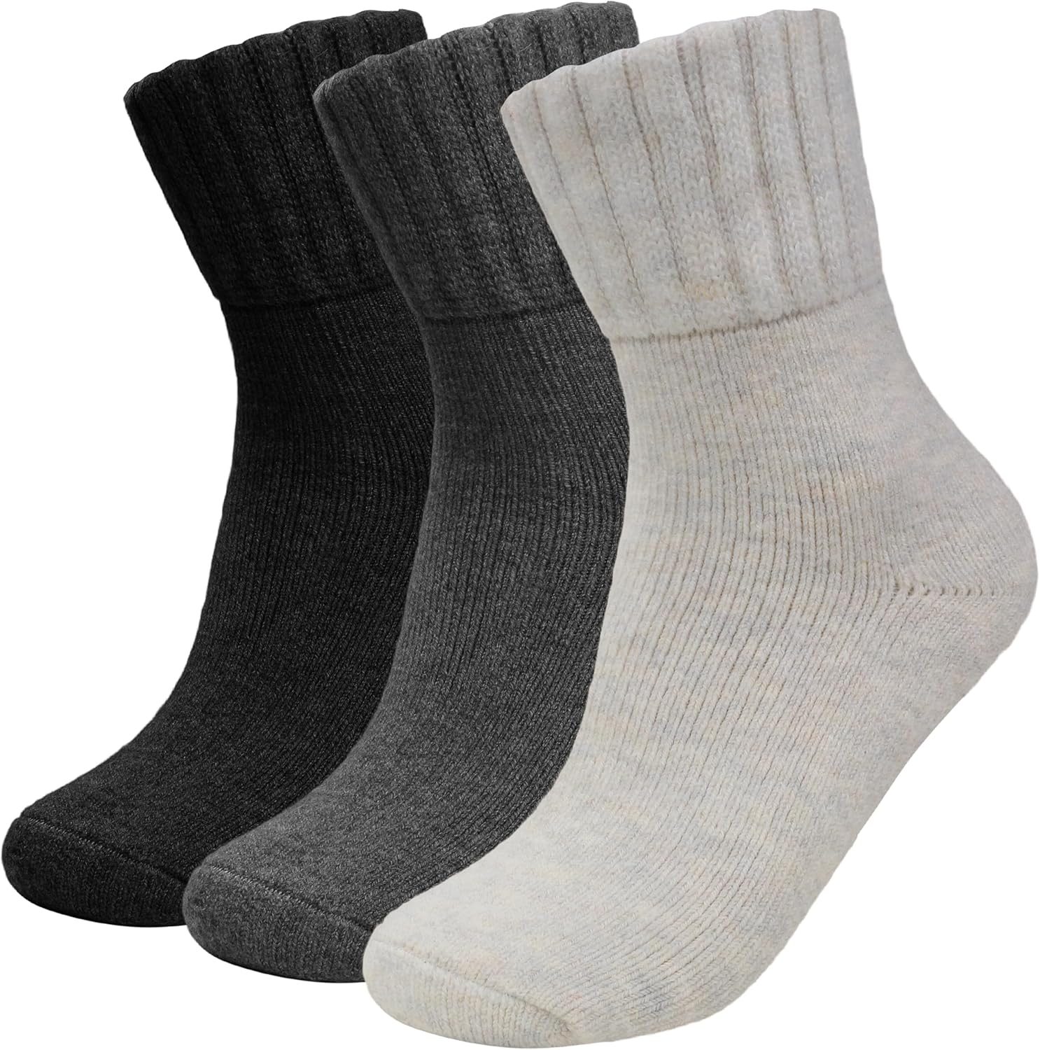 Cozy Winter Boot Socks for Women & Teen Girls – Warm Christmas Stocking Stuffers (Sizes 5-9.5)