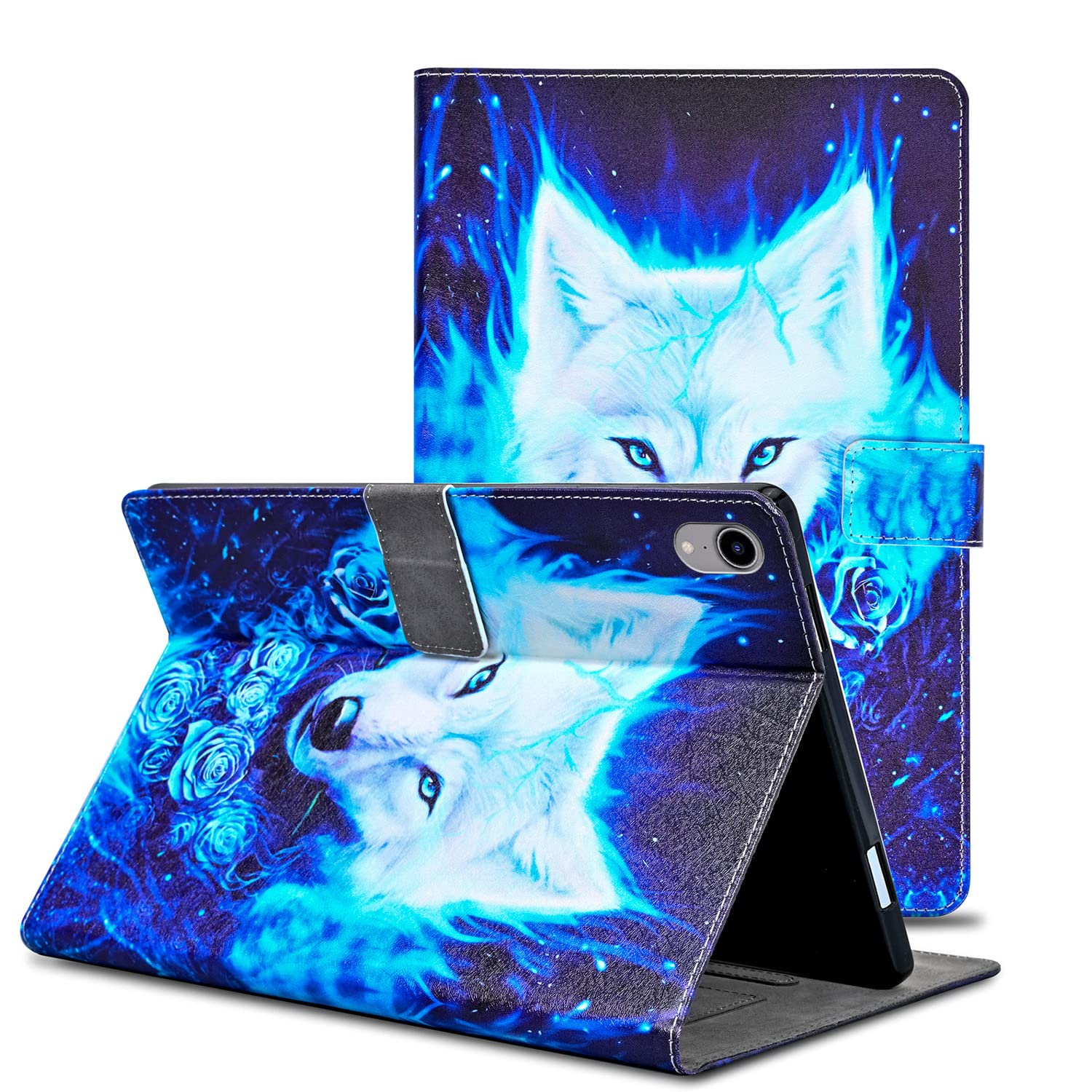 Case For IPad Mini 6 2021 8.3 Inch With Pencil Holder - Minimalist PU Leather Fold Folio Smart Cover Auto Sleep/Wake - View #4