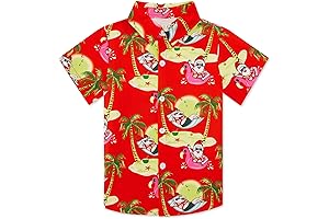 Trendy Kids Ugly Christmas Hawaii Shirt