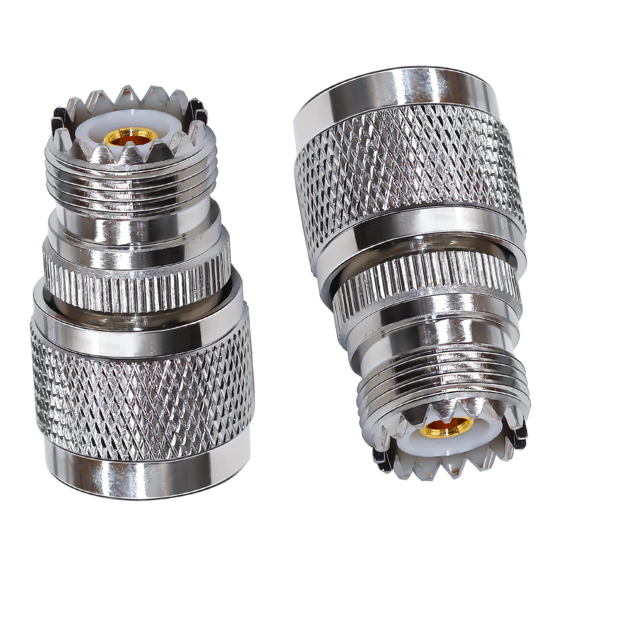 2 Adattatori Coassiali UHF Maschio A N Femmina - Per Antenne WiFi E Radio - Foto 4