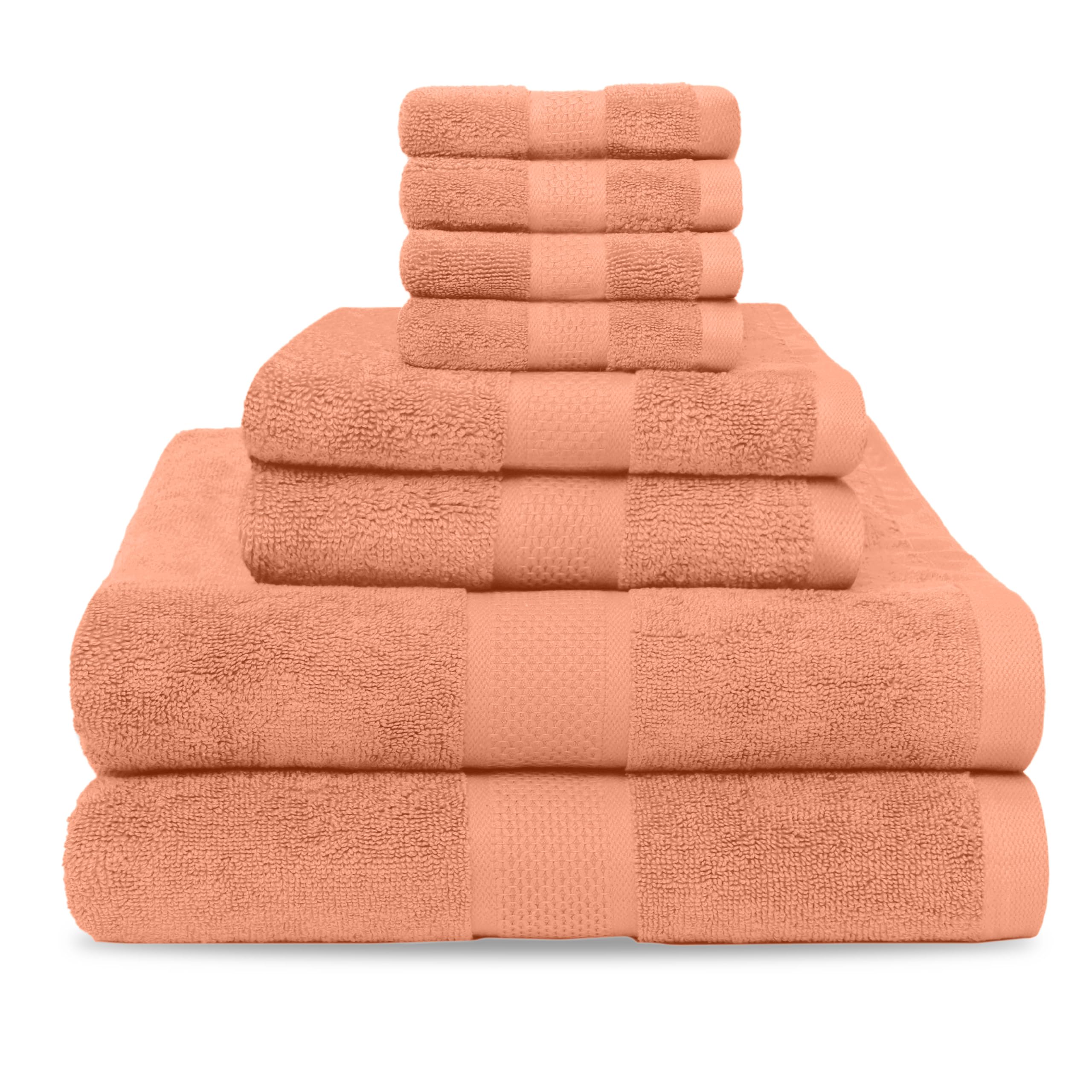 Amazon.com: Ocean Towel Sets for Bathroom 100% Luxury Cotton Bath ...