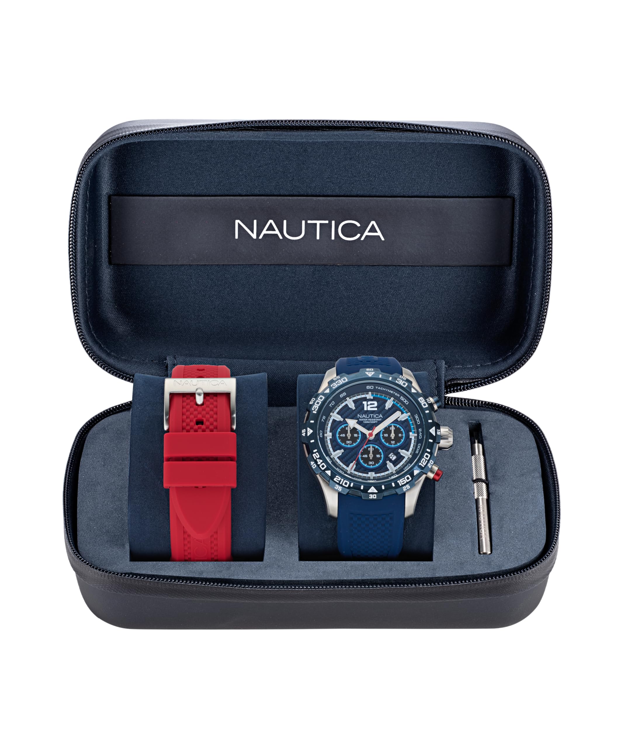 Nautica Reloj cronógrafo NST de 46 mm para Hombre